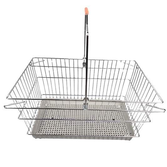 Single handle wire basket