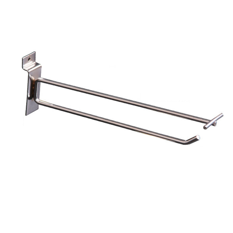 Slatwall hook 25cm with price holder